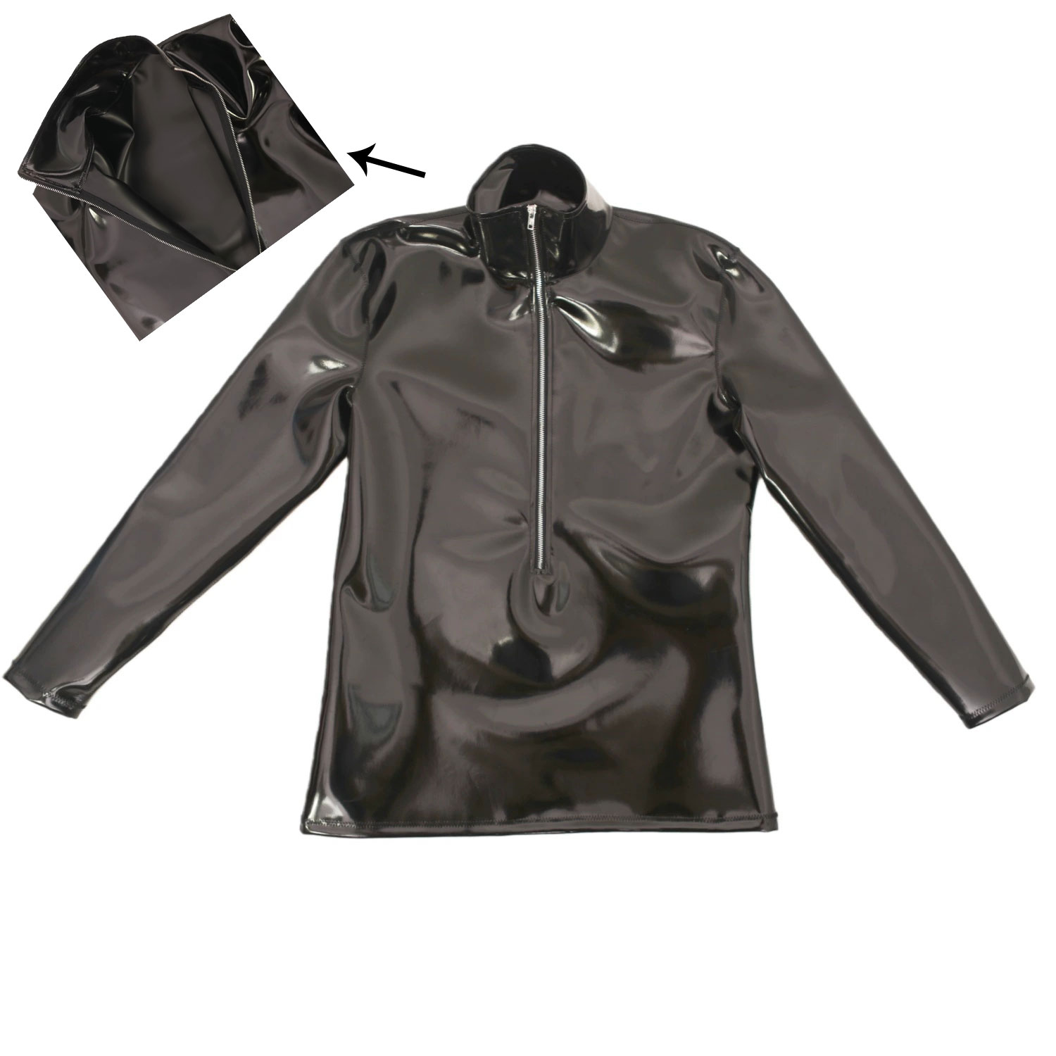 Men'S Fashion T Shirts - New Fashion Cloth Latex Men's T-shirts