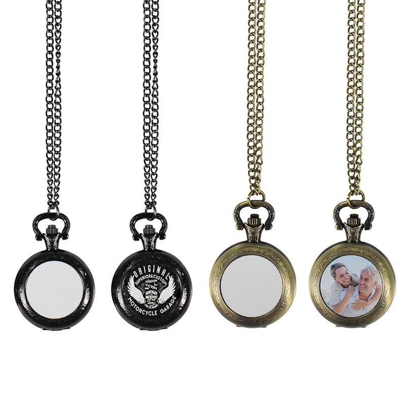 Men'S Fashion Jewelry - Custom Vintage Metal Pocket Watch Pendant