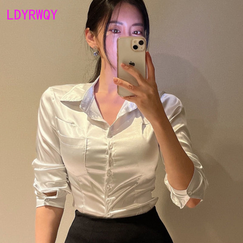 Polo Shirt Slim - South Korea 2023 Autumn and Winter