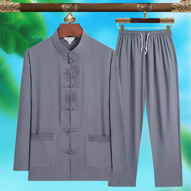 Men'S Fashion And Style - High-quality Men's Fashionable Tang Suit, Pure