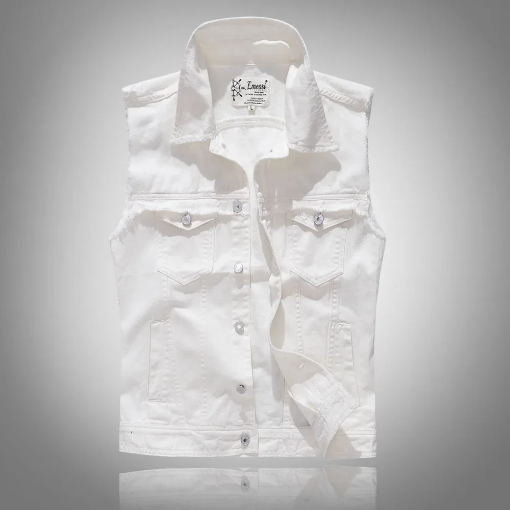 Men'S Fashion Vest With Jeans - Pop Summer New Fashion Men's American