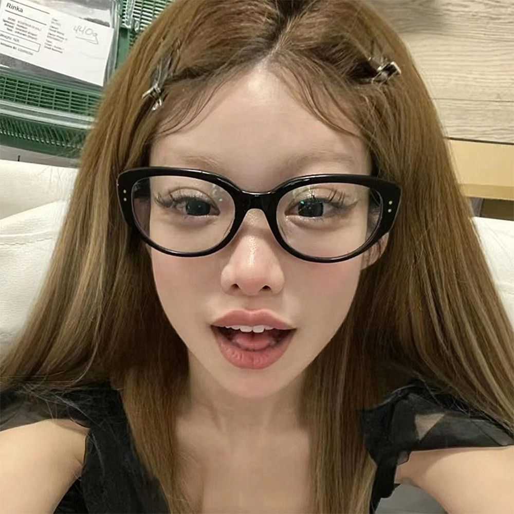 Mens Fashion Reading Glasses - Fashion Anti-radiation Cat Eye Glasses Anti