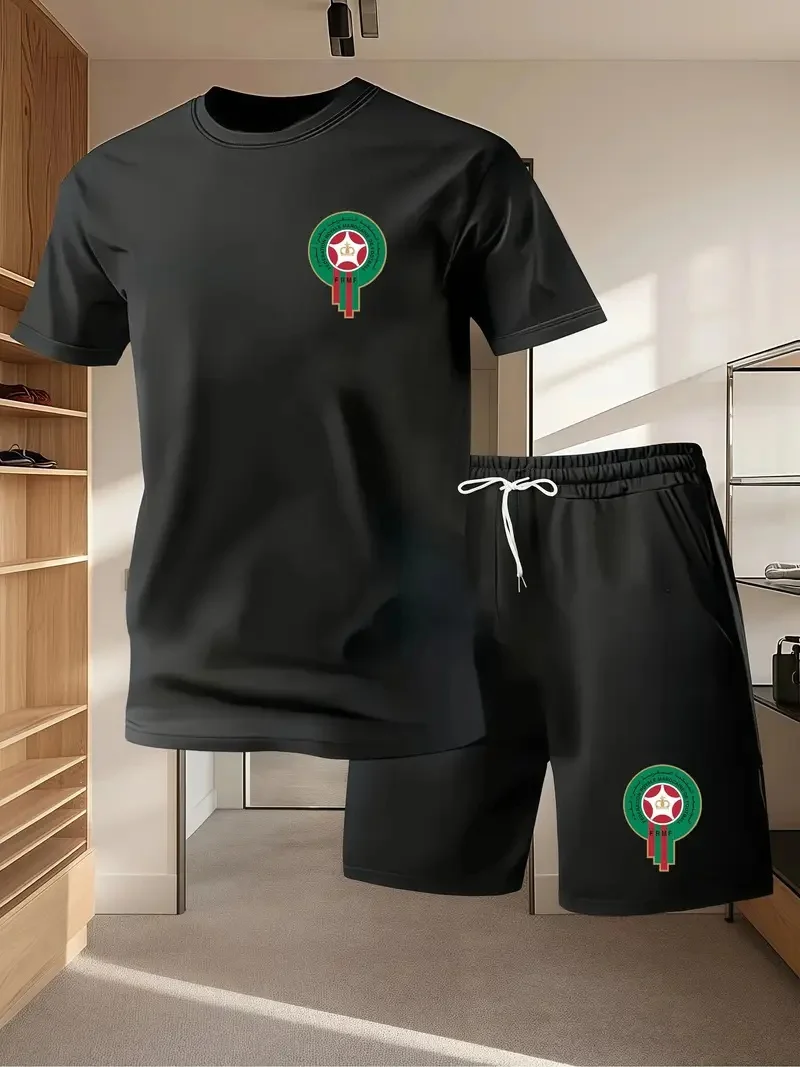 Men'S Fashion Looks - Youth Men's Fashionable Casual Sports Two-Piece