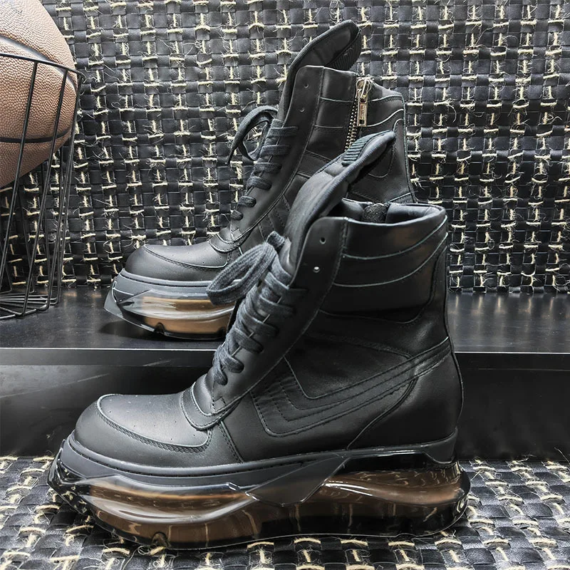 Men Women Boots Ankle Genuine  - Fashion Men'S Boots ulasan dan harga