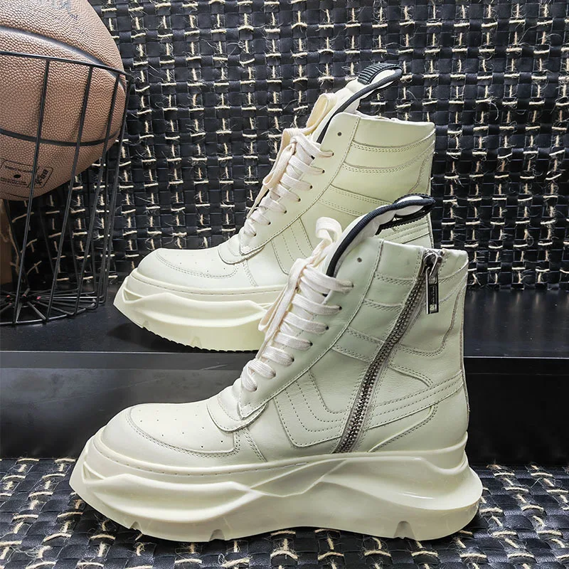 Men Women Boots Ankle Genuine  - Fashion Men'S Boots ulasan dan harga