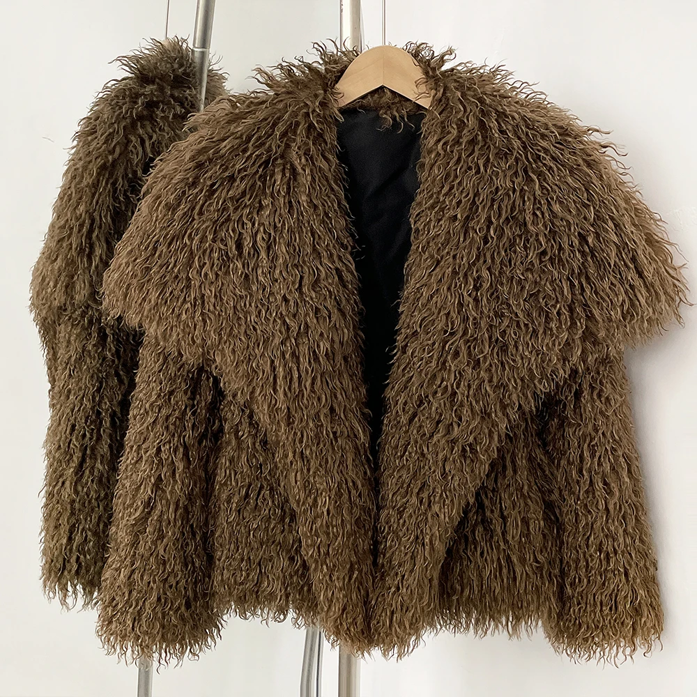 Fur Coat Eco-friendly Faux Fur - Mens Fashion Store ulasan dan harga