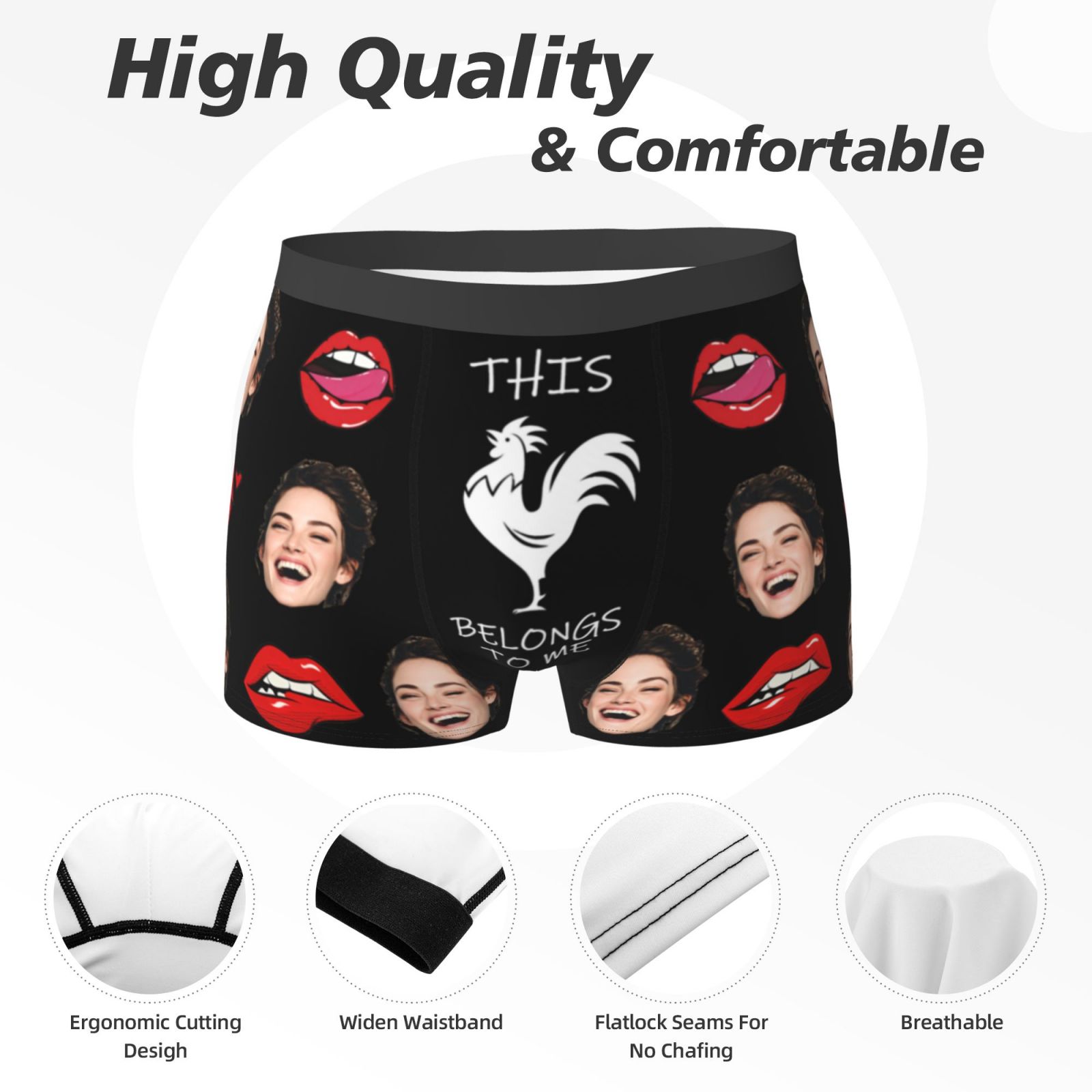 Personalized Face Photo Underw - Men'S Fashion Underwear ulasan dan harga