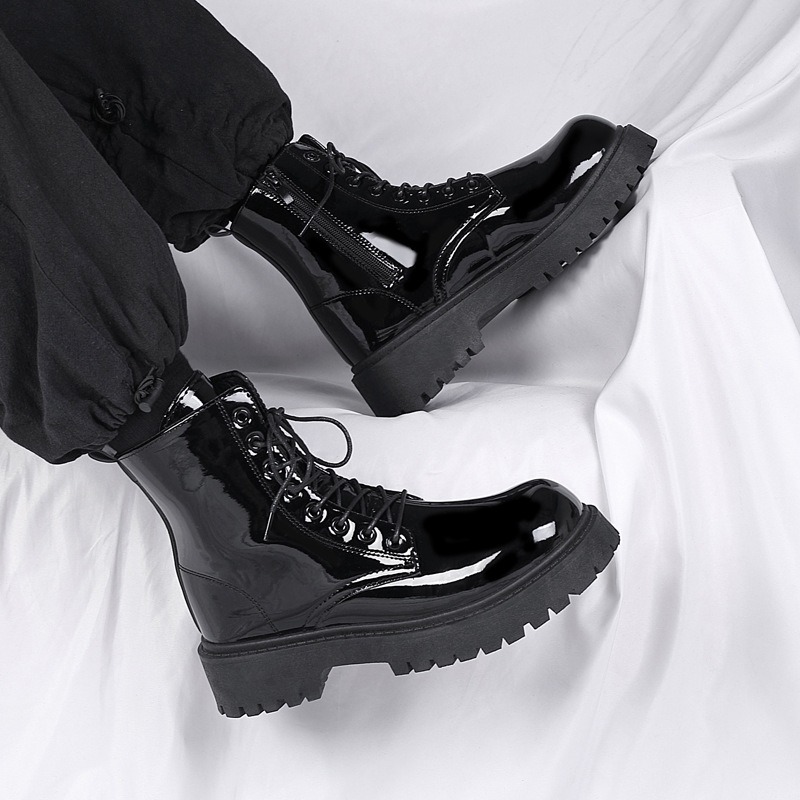 Men's High Top Boots High Qual - Fashion Men'S Boots ulasan dan harga