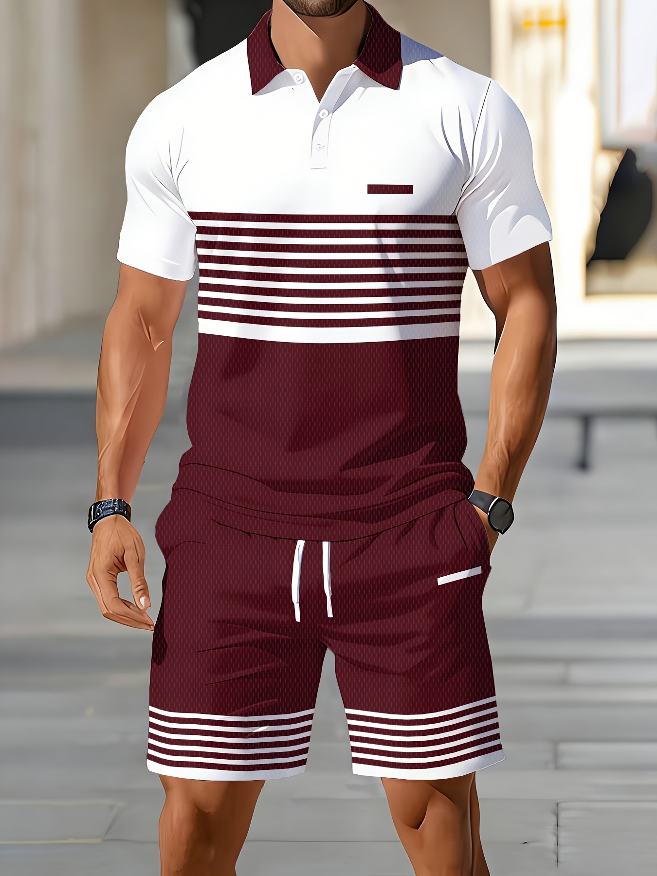 2026 Summer Men's Polo Set - 3 - Men'S Fashion Polo ulasan dan harga