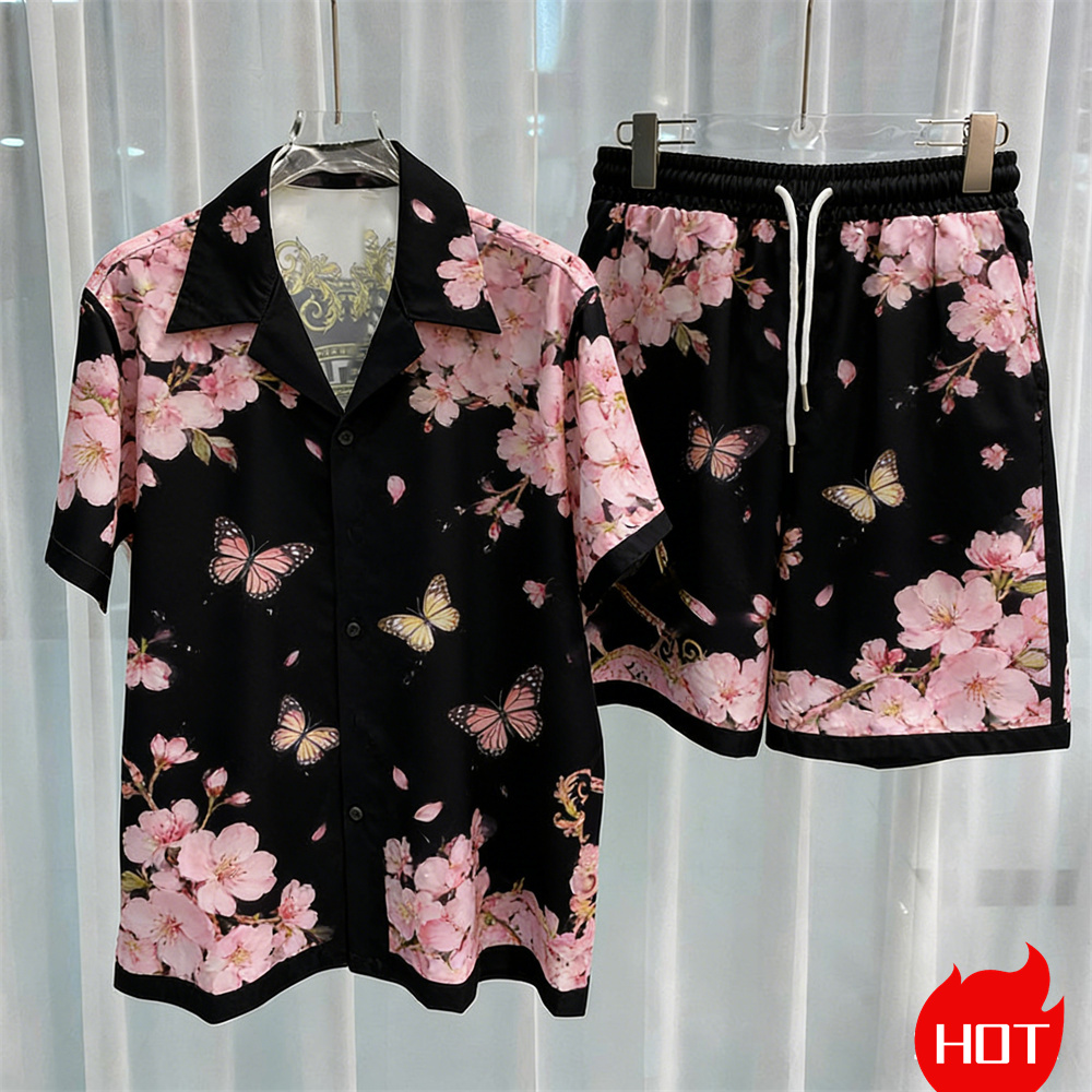 Digital printed men's set fash - Men'S Fashion Looks ulasan dan harga