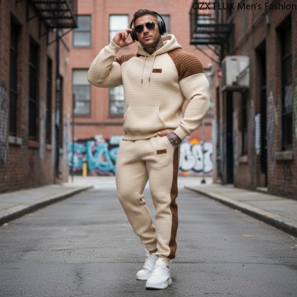 3xl Autumn Winter Men 2-pcs Fa - Men'S Fashion Outfits ulasan dan harga