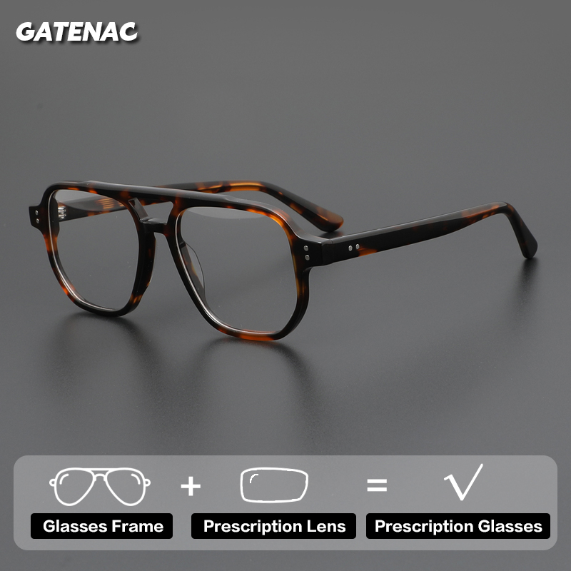 Gatenac Fashion Acetate Prescr - Mens Fashion Reading Glasses ulasan dan harga