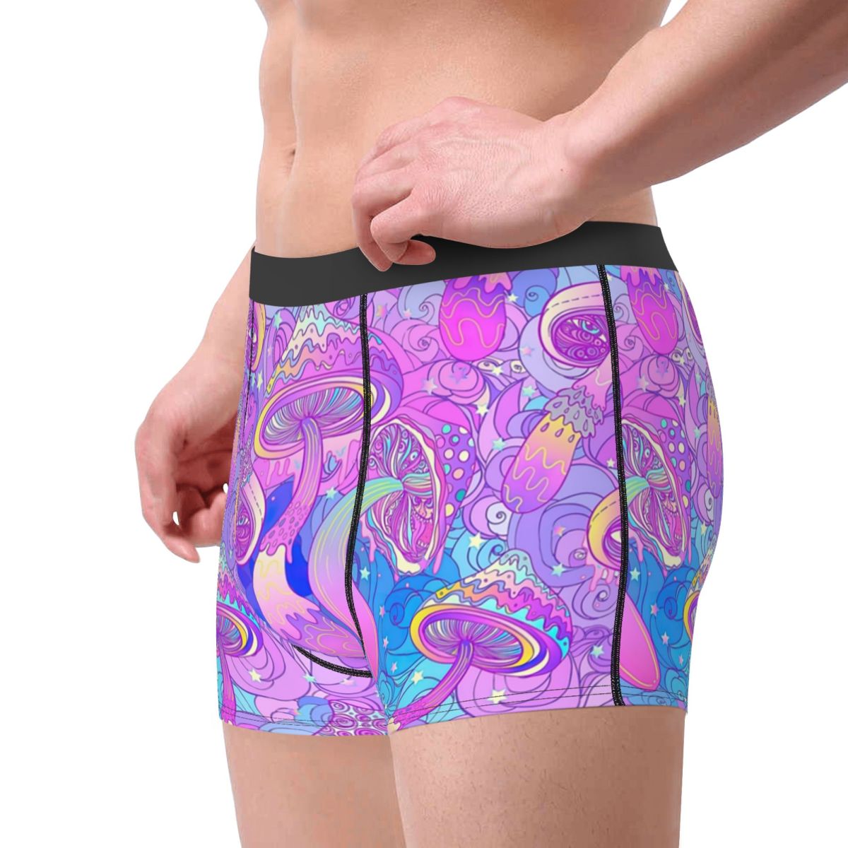 Male Fashion Psychedelic Magic - Men'S Fashion Underwear ulasan dan harga