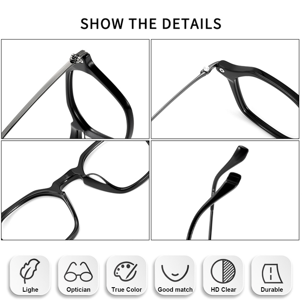 BLMUSA (S) Fashion Men Pure Ti - Mens Fashion Reading Glasses ulasan dan harga