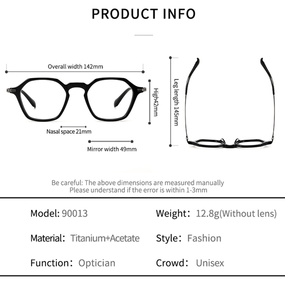 BLMUSA (S) Fashion Men Pure Ti - Mens Fashion Reading Glasses ulasan dan harga