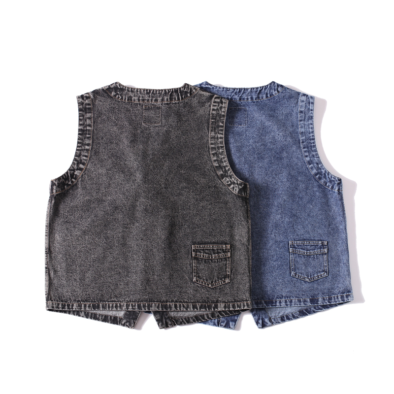 Men Japanese Streetwear Citybo - Men'S Fashion Vest With Jeans ulasan dan harga