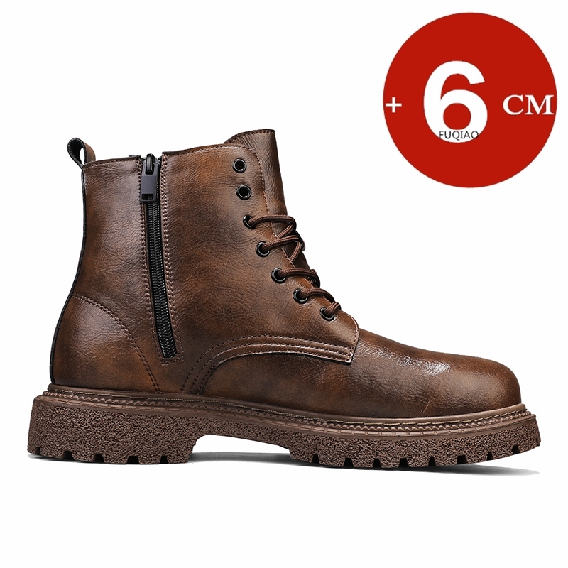 6cm Invisible Height Increasin - Fashion Men'S Boots ulasan dan harga