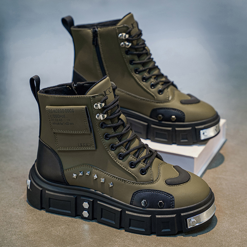 Comfortable and Breathable Men - Fashion Men'S Boots ulasan dan harga