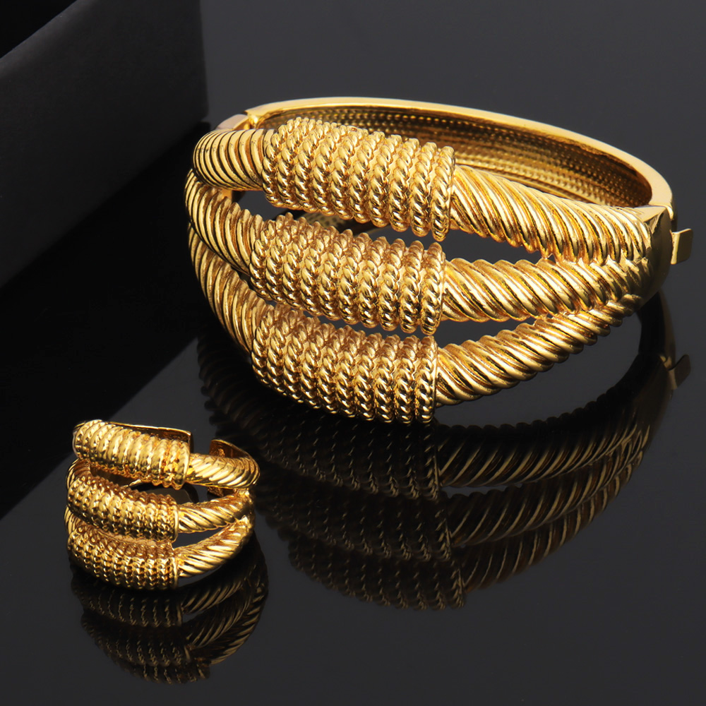 Luxury Copper Bracelet Ring Se - Men'S Fashion Easter ulasan dan harga