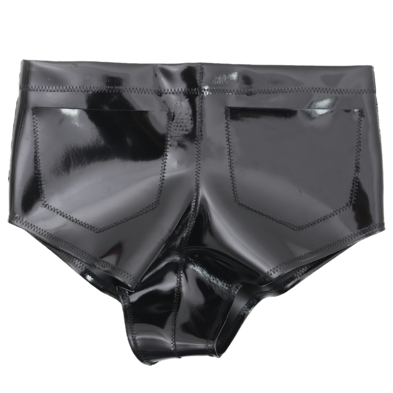 Women Men Glossy Pocket Shorts - Men'S Fashion And Style ulasan dan harga