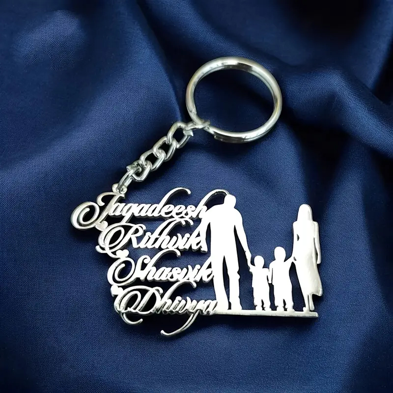 Custom Family Number Name Keyc - Men'S Fashion Gold Chain ulasan dan harga