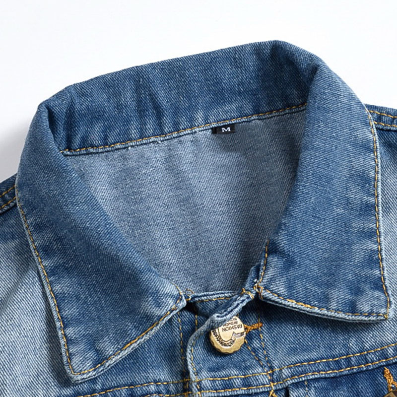Men’s Plus Size Light Blue / B - Men'S Fashion Vest With Jeans ulasan dan harga