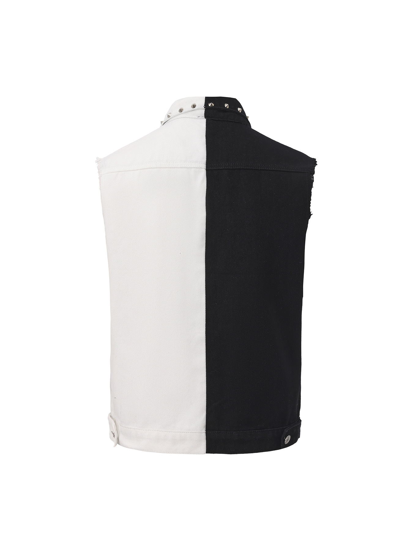 Men's Punk Style Jean Waistcoa - Men'S Fashion Vest With Jeans ulasan dan harga