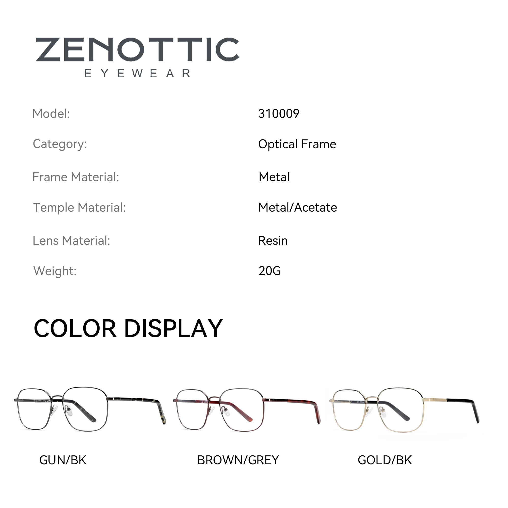 ZENOTTIC Square Progressive Pr - Mens Fashion Reading Glasses ulasan dan harga