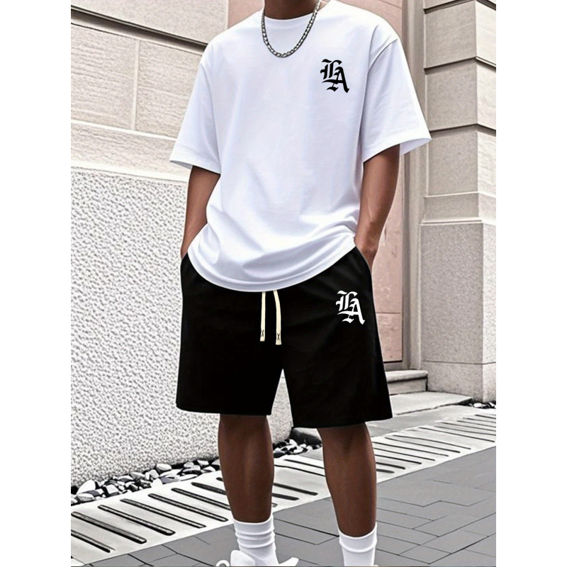 Men'S Printed Round-Neck Loose - Men'S Fashion And Style ulasan dan harga