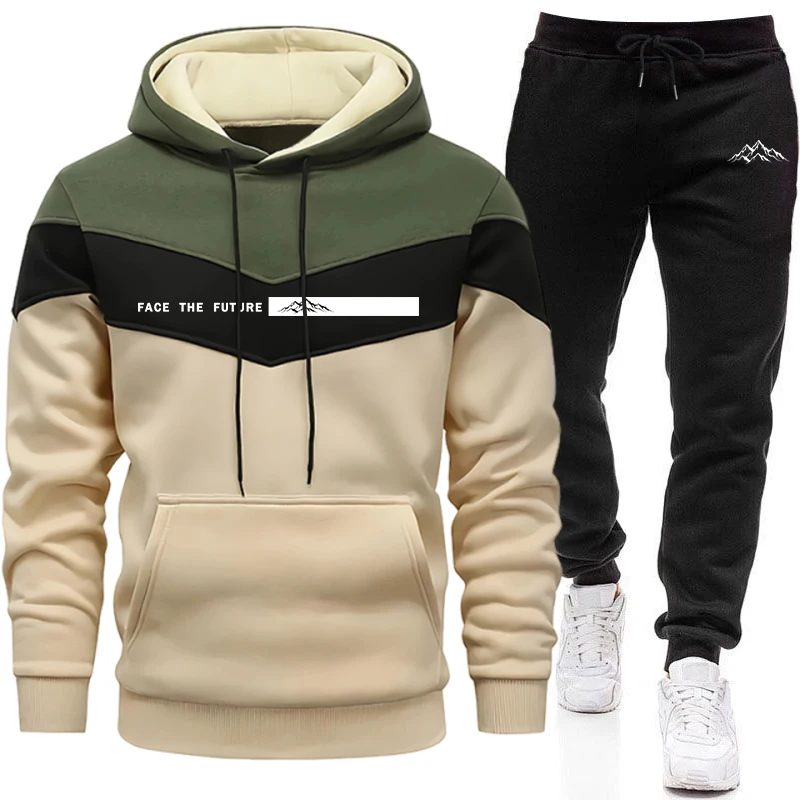 New Men's Tracksuit Fall Winte - Men'S Fashion Outfits ulasan dan harga