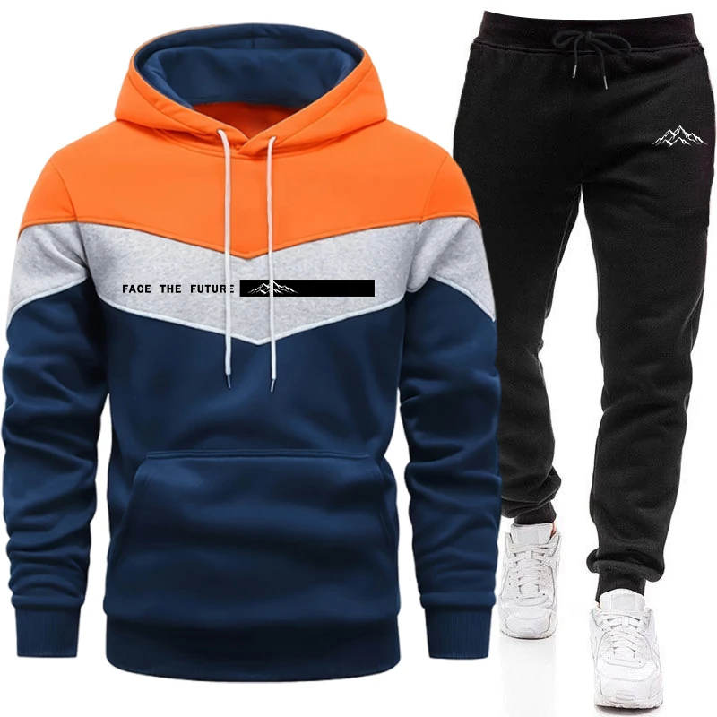 New Men's Tracksuit Fall Winte - Men'S Fashion Outfits ulasan dan harga