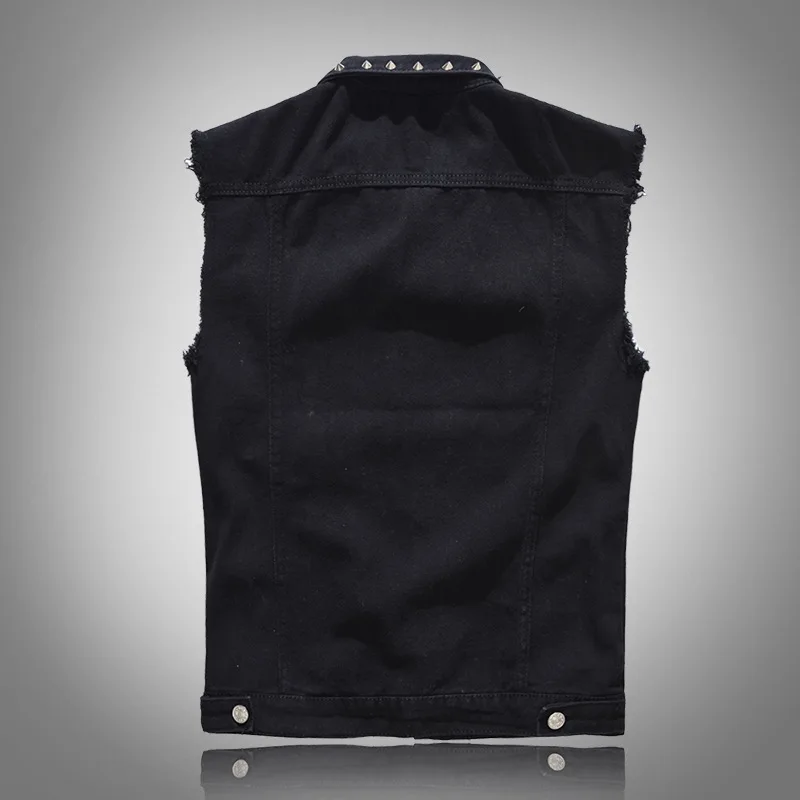 2026 Spring Fashion Men Rivet  - Men'S Fashion Vest With Jeans ulasan dan harga