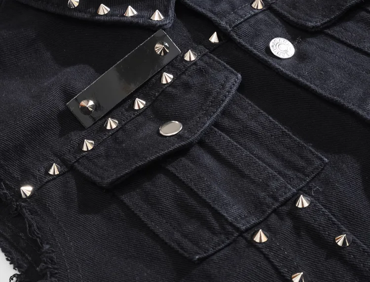 2026 Spring Fashion Men Rivet  - Men'S Fashion Vest With Jeans ulasan dan harga
