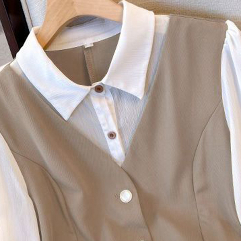 Korean Chiffon 2 Pieces Sets S - Polo Shirt Slim ulasan dan harga