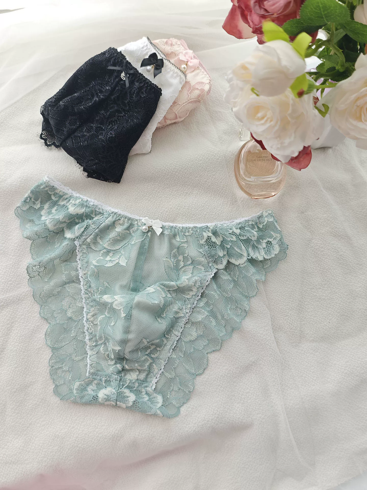 Man's Milky Silky Touch Lace D - Men'S Fashion Underwear ulasan dan harga