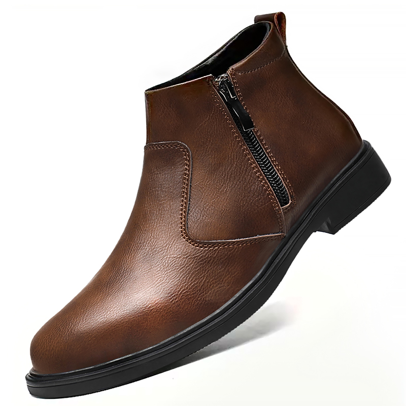 Autumn and Winter New High-Top - Fashion Men'S Boots ulasan dan harga