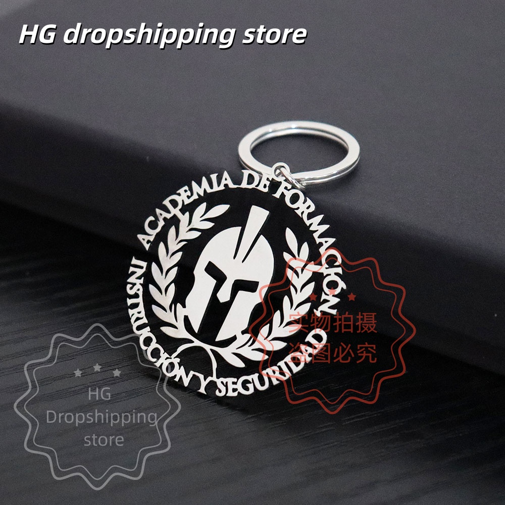 Personalized Logo Keychain Who - Men'S Fashion Gold Chain ulasan dan harga
