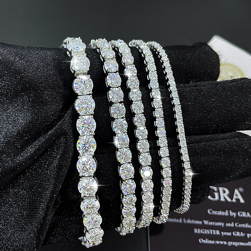 2mm/3mm/4mm/5mm Moissanite Ten - Men'S Fashion Gold Chain ulasan dan harga