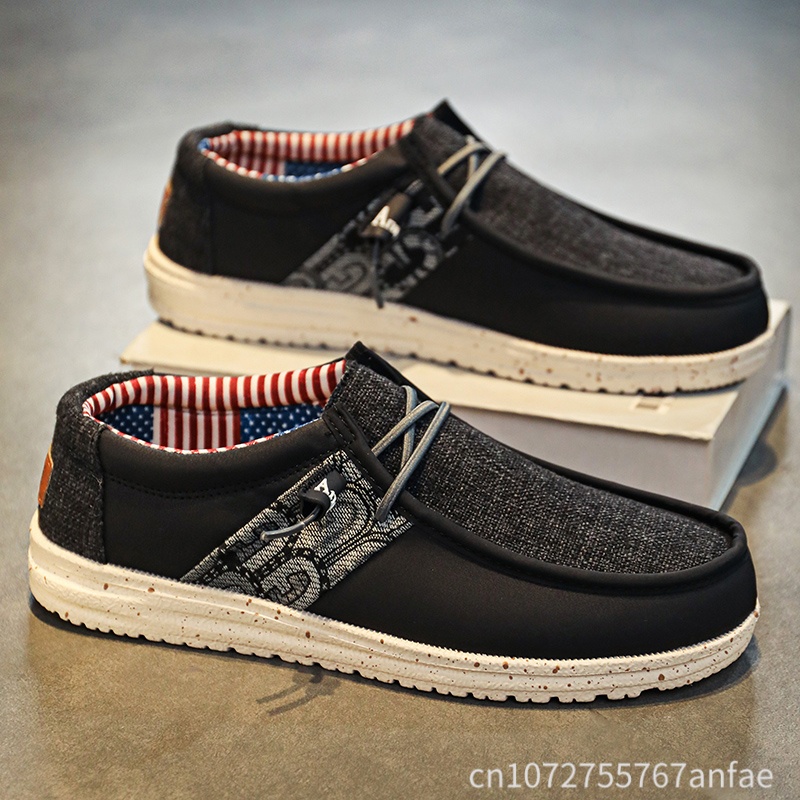 Hot Sale Blue/Black Men Loafer - Men'S Fashion Loafers Shoes ulasan dan harga