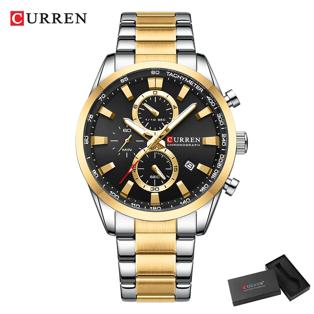 CURREN Casual Quartz Chrono Sp - Men'S Fashion Jewelry ulasan dan harga