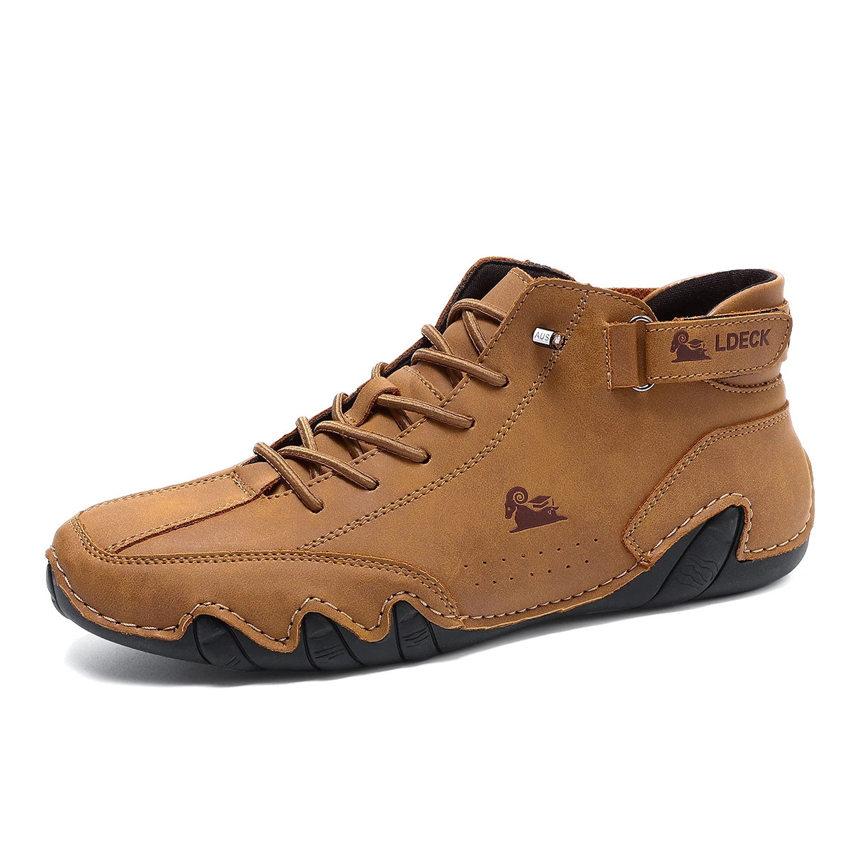 Men's Genuine Leather Shoes An - Fashion Men'S Boots ulasan dan harga