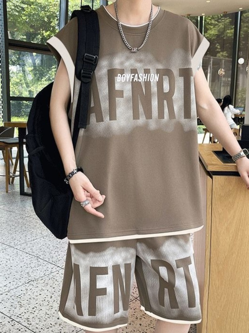 Men's Summer Plus Size Loose V - Men'S Fashion Outfits ulasan dan harga