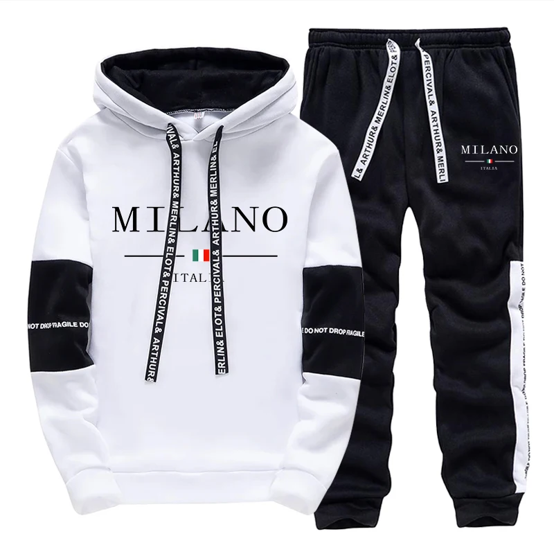 Men's Set/Hoodie/Pants Italy T - Men'S Fashion Outfits ulasan dan harga