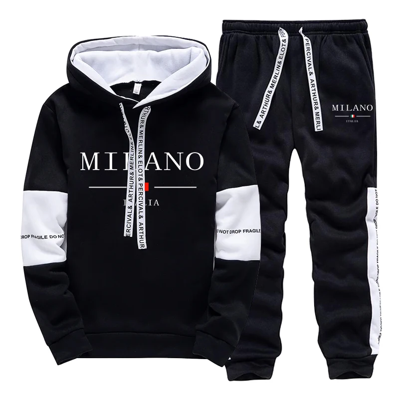 Men's Set/Hoodie/Pants Italy T - Men'S Fashion Outfits ulasan dan harga