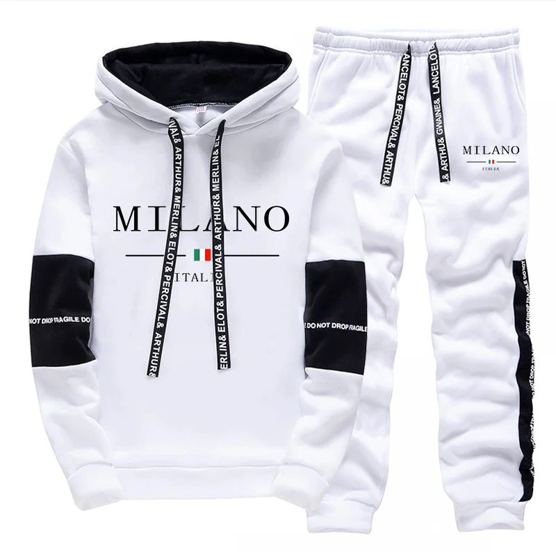 Men's Set/Hoodie/Pants Italy T - Men'S Fashion Outfits ulasan dan harga