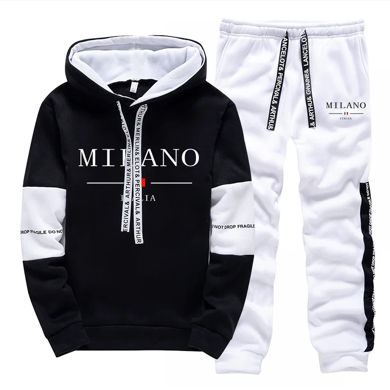 Men's Set/Hoodie/Pants Italy T - Men'S Fashion Outfits ulasan dan harga