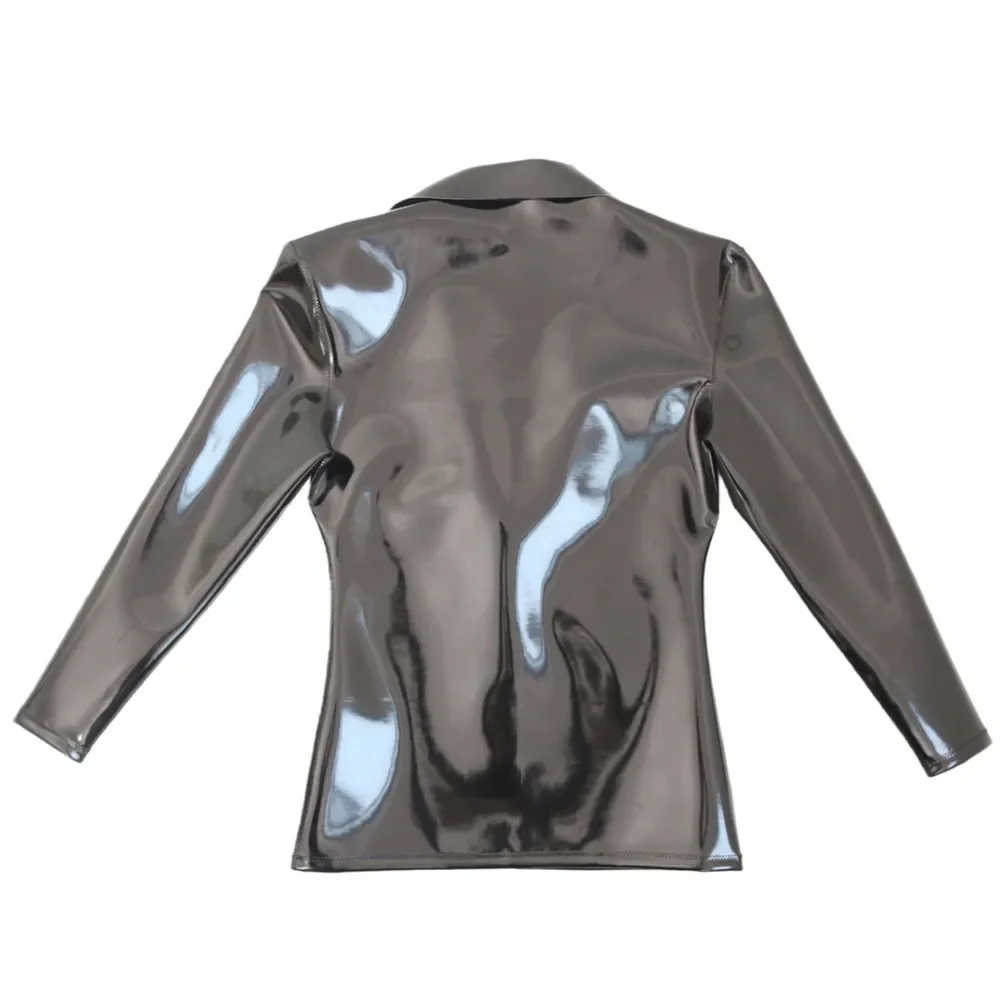 Men's Long Sleeve T-shirts PVC - Men'S Fashion T Shirts ulasan dan harga