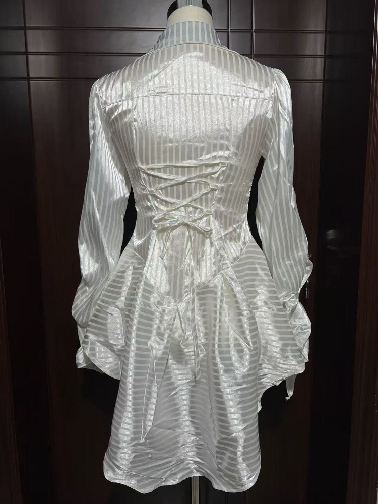 Japanese Vintage Lolita Layere - Polo Shirt Slim ulasan dan harga