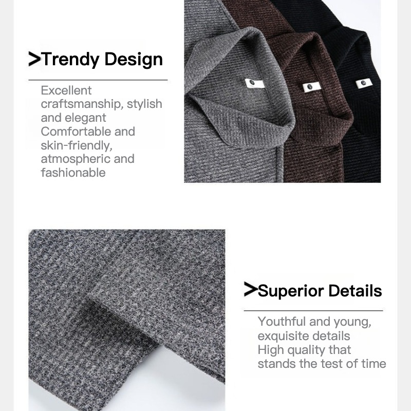 New Men's Long Sleeve Polo Shi - Polo Shirt Slim ulasan dan harga