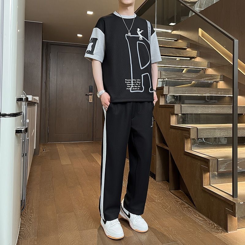 Summer Fashion Trendy Printed  - Men'S Fashion Looks ulasan dan harga